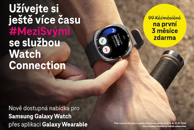 Služba Watch Connection od T-Mobile je nově dostupná na Samsung Galaxy Watch